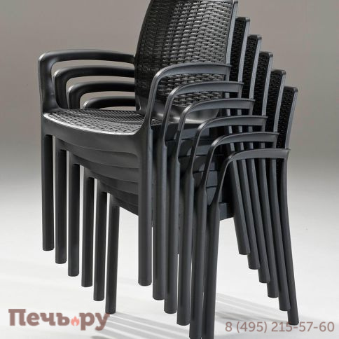 Стул Gardeck Бали (Bali) графит фото 2