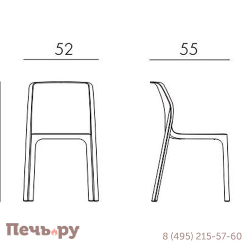 Стул Gardeck Bit, антрацит фото 5