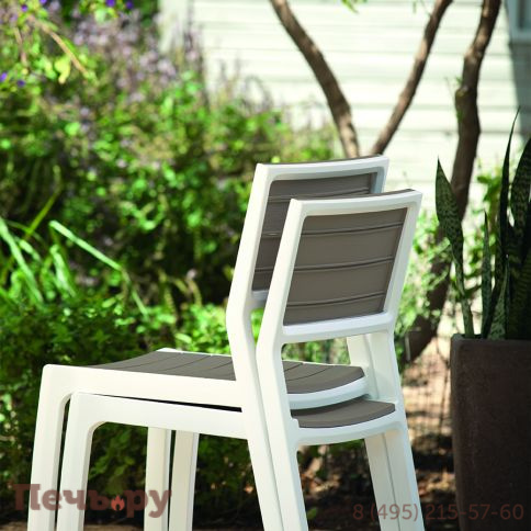 Стул Gardeck Гармония (Harmony) белый-серый фото 2