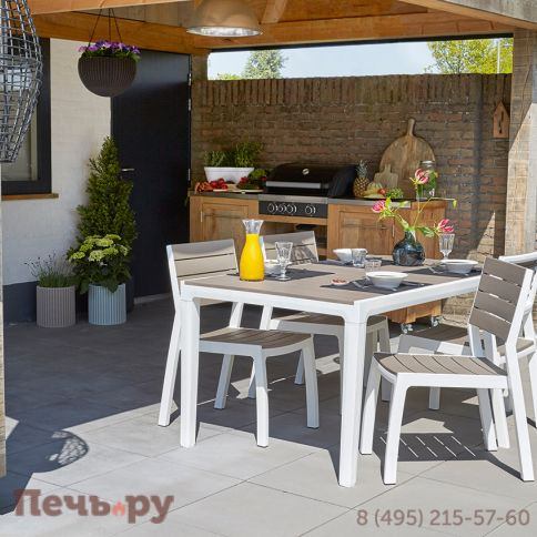 Стул Gardeck Гармония (Harmony) белый-серый фото 3