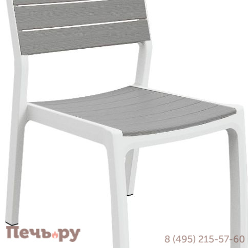 Стул Gardeck Гармония (Harmony) белый-серый фото