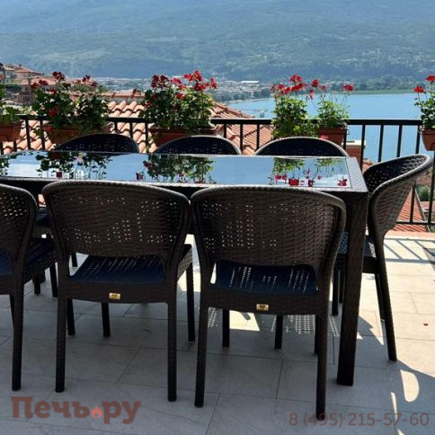 Стул пластиковый плетеный Daytona 234/818-0197 фото 5