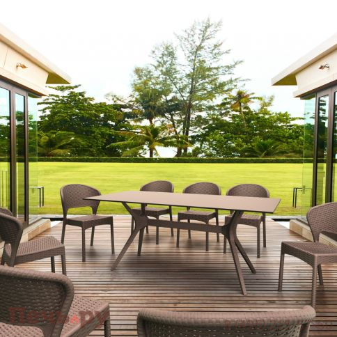 Стул пластиковый плетеный Daytona 234/818-0197 фото 9