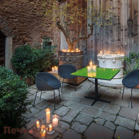 Стул пластиковый плетеный Paola Lenti Amable фото 5