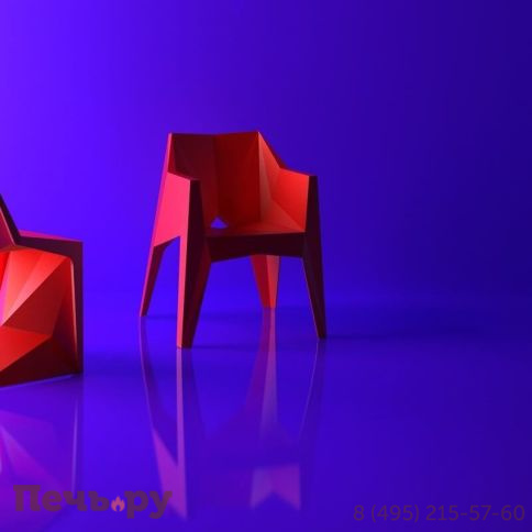 Стул пластиковый Vondom Voxel Basic фото 7