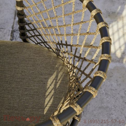 Стул плетеный с подушкой Robertirattan Charme ROB/4371B фото 3