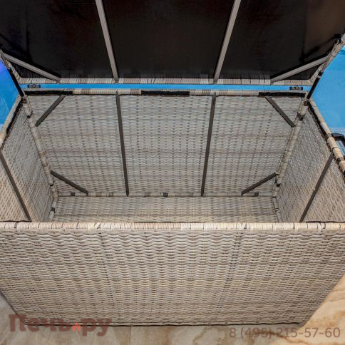 Сундук для хранения Royal Family Karl 120 c колесиками бежевый фото 3