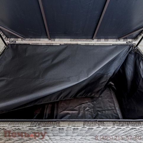 Сундук для хранения Royal Family Karl 120 c колесиками серый фото 10