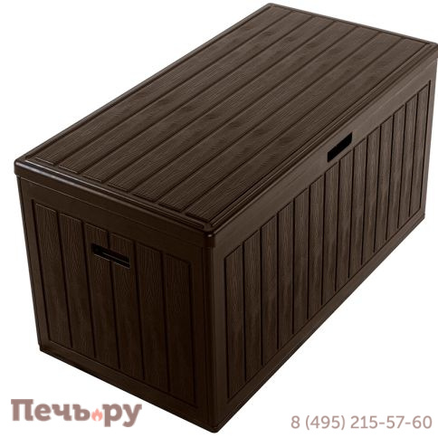 Сундук Gardeck Palram L 568 л, тёмно-коричневый (2025) фото 6