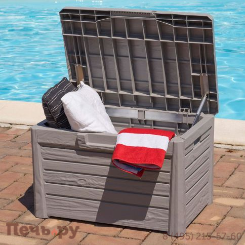 Сундук Gardeck Florida Compact 120 л Серый фото 7