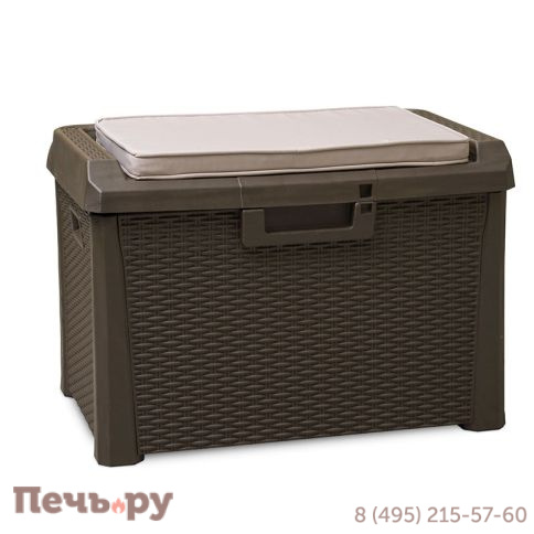 Сундук Gardeck Santorini Compact 120л, коричневый фото