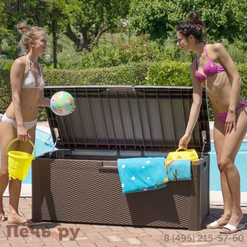 Сундук Gardeck Santorini plus 560л Коричневый фото 18