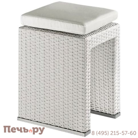 Табурет плетеный с подушкой DFN Lipari фото