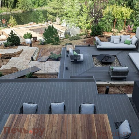 Террасная доска ДПК Oliverdeck Винтаж фото 9