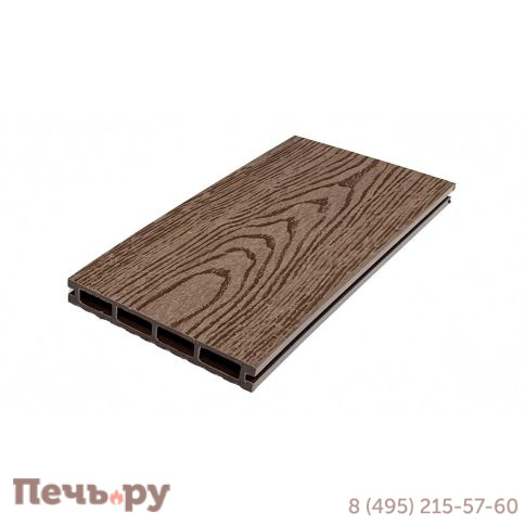 Террасная доска Oliverdeck МПК (Лайт)  22х140х3000 Шоколад фото