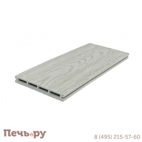 Террасная доска Oliverdeck МПК (Лайт)  22х140х3000 Жемчуг фото