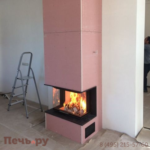 Топка Romotop Heat C 2G L 50.52.31.01 раздельные стекла фото 2