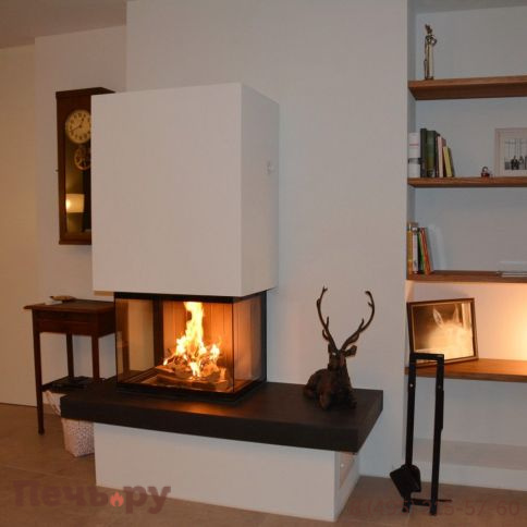 Топка Romotop Heat C 2G L 50.52.31.01 раздельные стекла фото 3