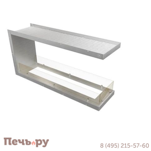 Торцевой короб для биокамина Airtone Frame 1200 фото 3