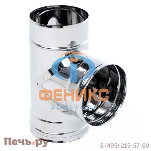 Тройник 90° 1ТР90 Феникс (AISI 409 1мм) фото