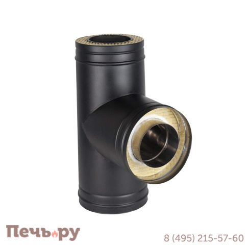 Тройник сэндвич КПД черный фото