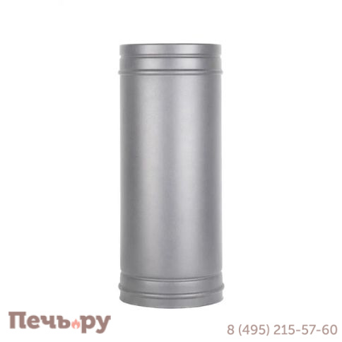 Труба сэндвич КПД 500мм серый D120х200 фото