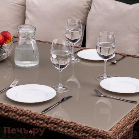 Угловой комплект Royal Family Zorro Plus Double коричневого цвета фото 7