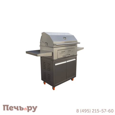 Угольный гриль B-Fire Кузбасс–01 (нержавеющая сталь) фото 4