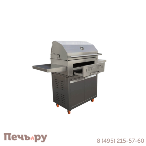 Угольный гриль B-Fire Кузбасс–01 (нержавеющая сталь) фото 5