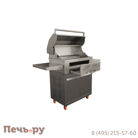 Угольный гриль B-Fire Кузбасс–01 (нержавеющая сталь) фото 6