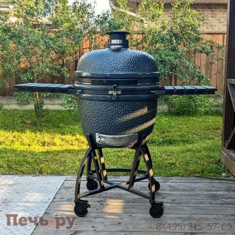 Угольный гриль керамический SnS Grills Slow N Sear Kamado Gen 2, 57 см (без аксессуаров SnS) фото 2