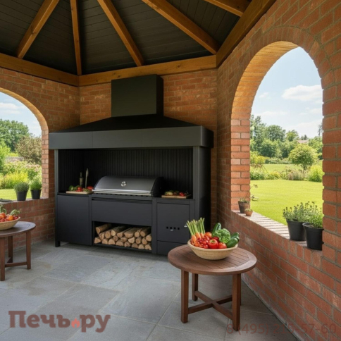 Уличная гриль кухня Астов №10 фото 5