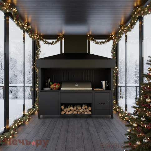 Уличная гриль кухня Астов №10 фото