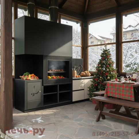 Уличная гриль кухня Астов №11 фото 3