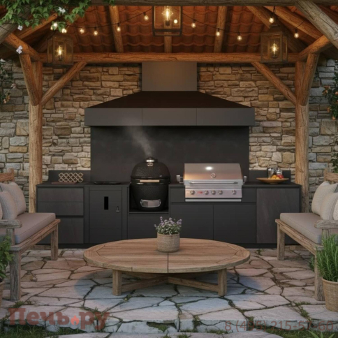 Уличная гриль кухня Астов №2 фото 6