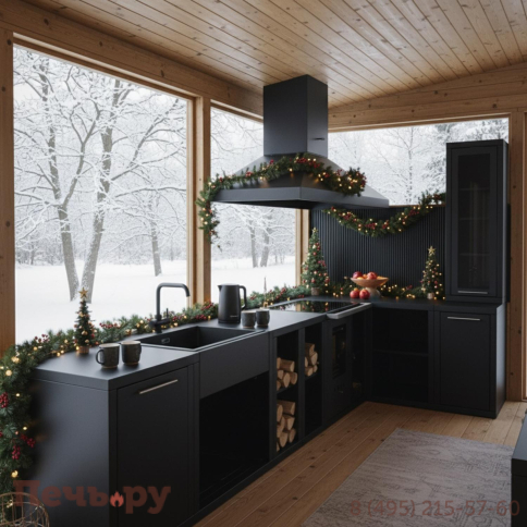 Уличная гриль кухня Астов фото 3