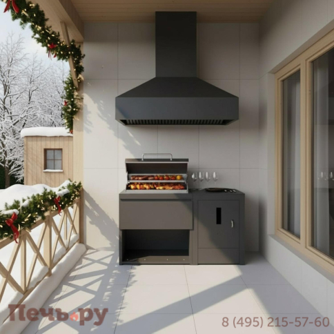 Уличная гриль кухня Астов №4 фото 3