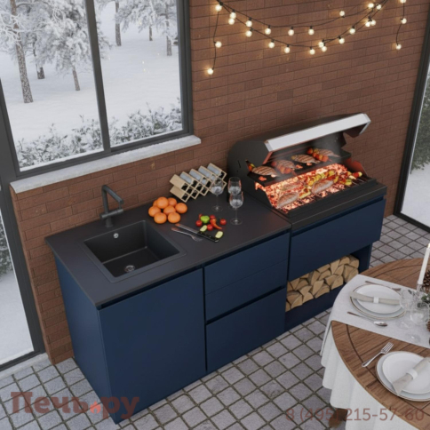 Уличная гриль кухня Астов №5 фото 3