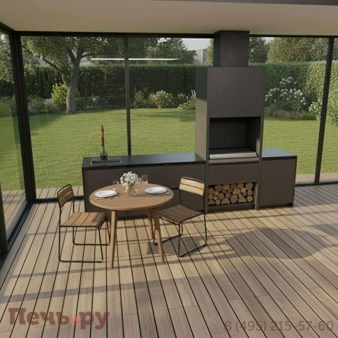 Уличная гриль кухня Астов №9 фото 4