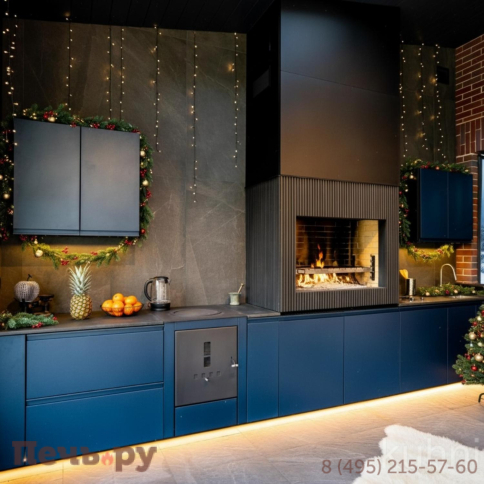 Уличная гриль кухня Астов Garnet фото