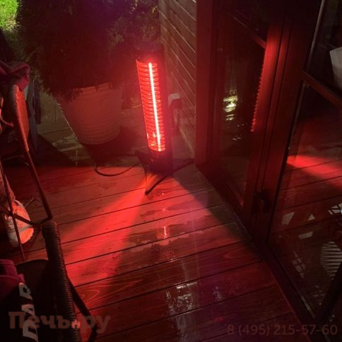 Уличный электрический обогреватель WWT Elcon RCH-3000 F Spinner фото 5