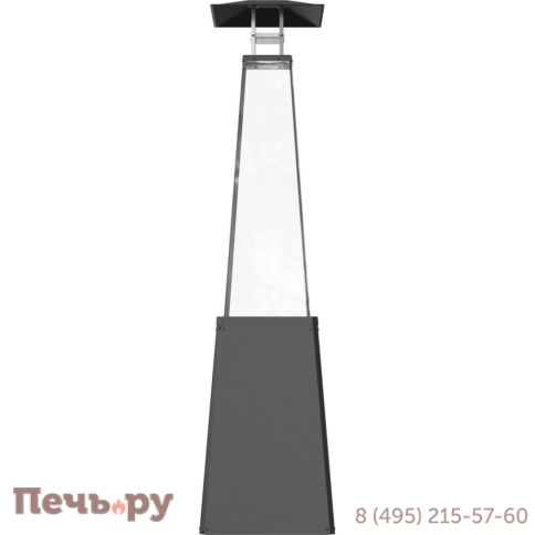 Уличный газовый обогреватель Kratki UMBRELLA/BS/C/G31/37MBAR/S/ZE - без стоек, черный, с газовым оборудованием фото 5