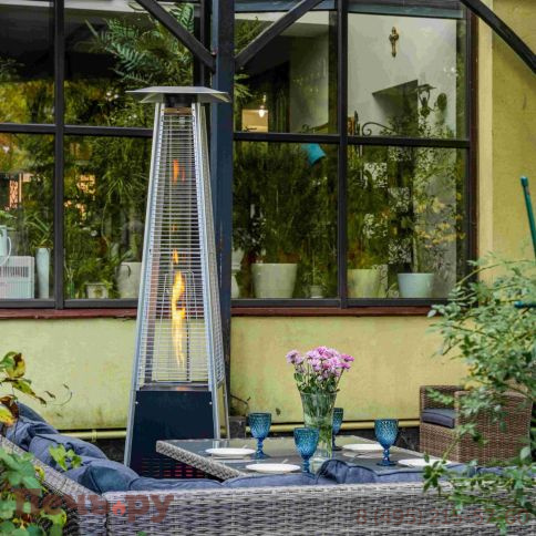 Уличный газовый обогреватель Royal Family Adam из металла фото 4