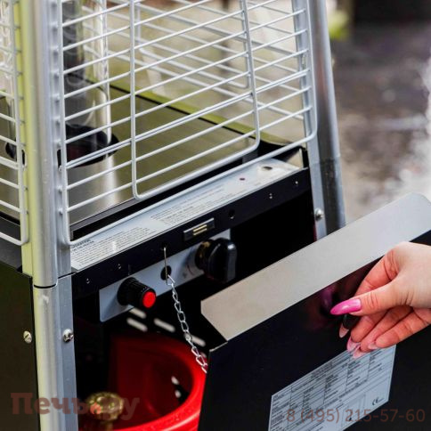 Уличный газовый обогреватель Royal Family Adam из металла фото 7