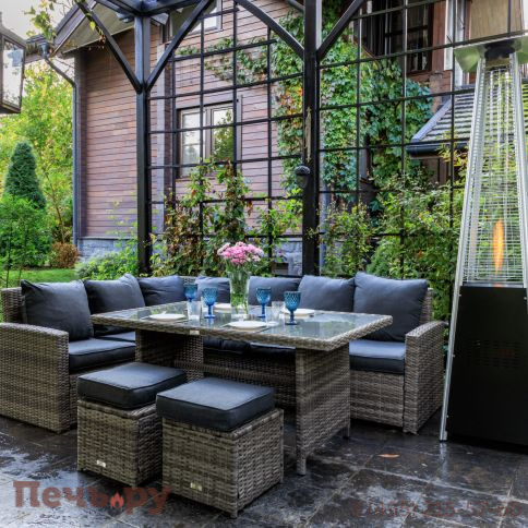 Уличный газовый обогреватель Royal Family Adam из металла фото