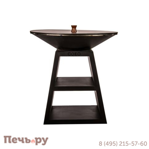 Уличный гриль Coeo Trio 82 - Noir (без роликов) фото 5