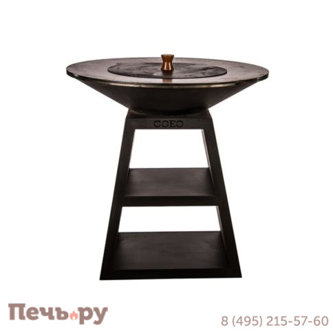 Уличный гриль Coeo Trio 98 - Noir (Высота 100, без роликов) фото 5