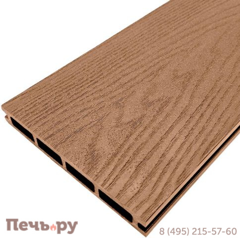 Универсальная доска Gardeck Holzhof (шовная) 140*18*3000мм А, тиснение 3D фото