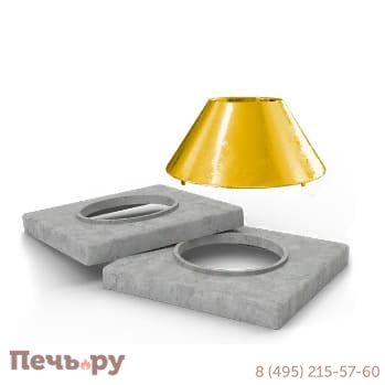 Верхний комплект для дымоходов AWT фото