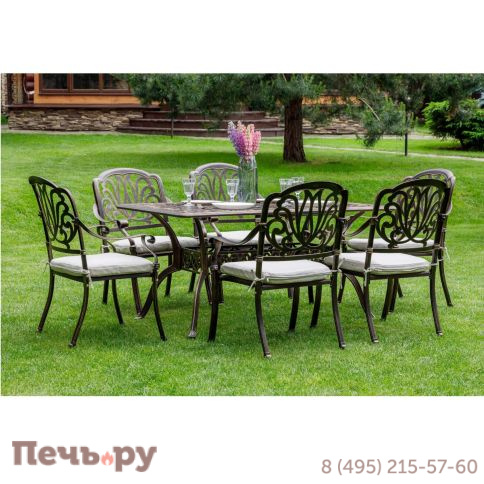 WILHELM комплект из литого алюминия на 6 персон фото